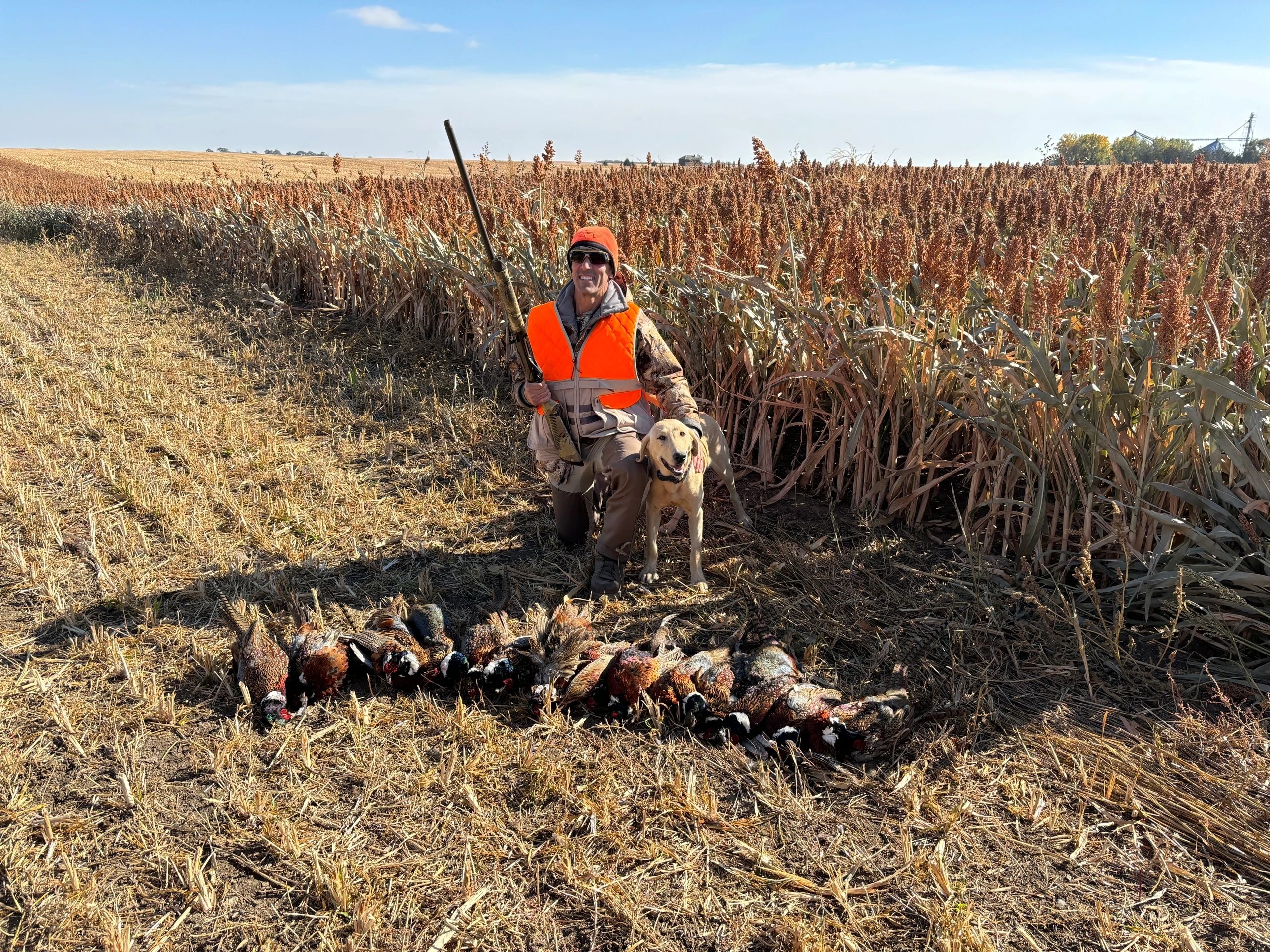 Group of hunters at Prime Pheasant Hunting